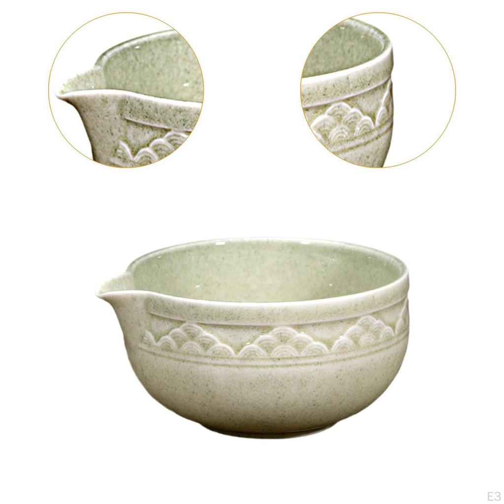 Bowl Handmade Porcelain Tea Whisk,