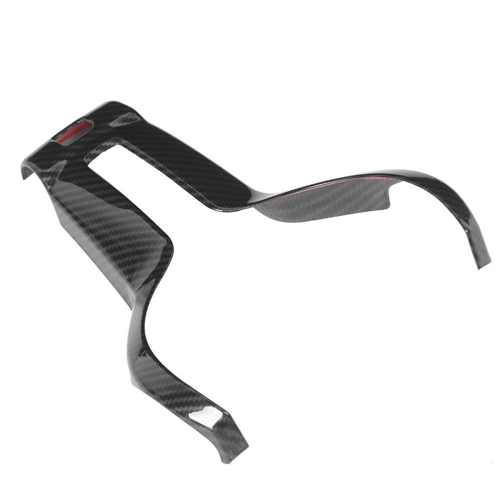 Steering Wheel Trim ABS Carbon Fiber Style Interior Decoration for F20 F21 F30 F32 X5 X6 MSport