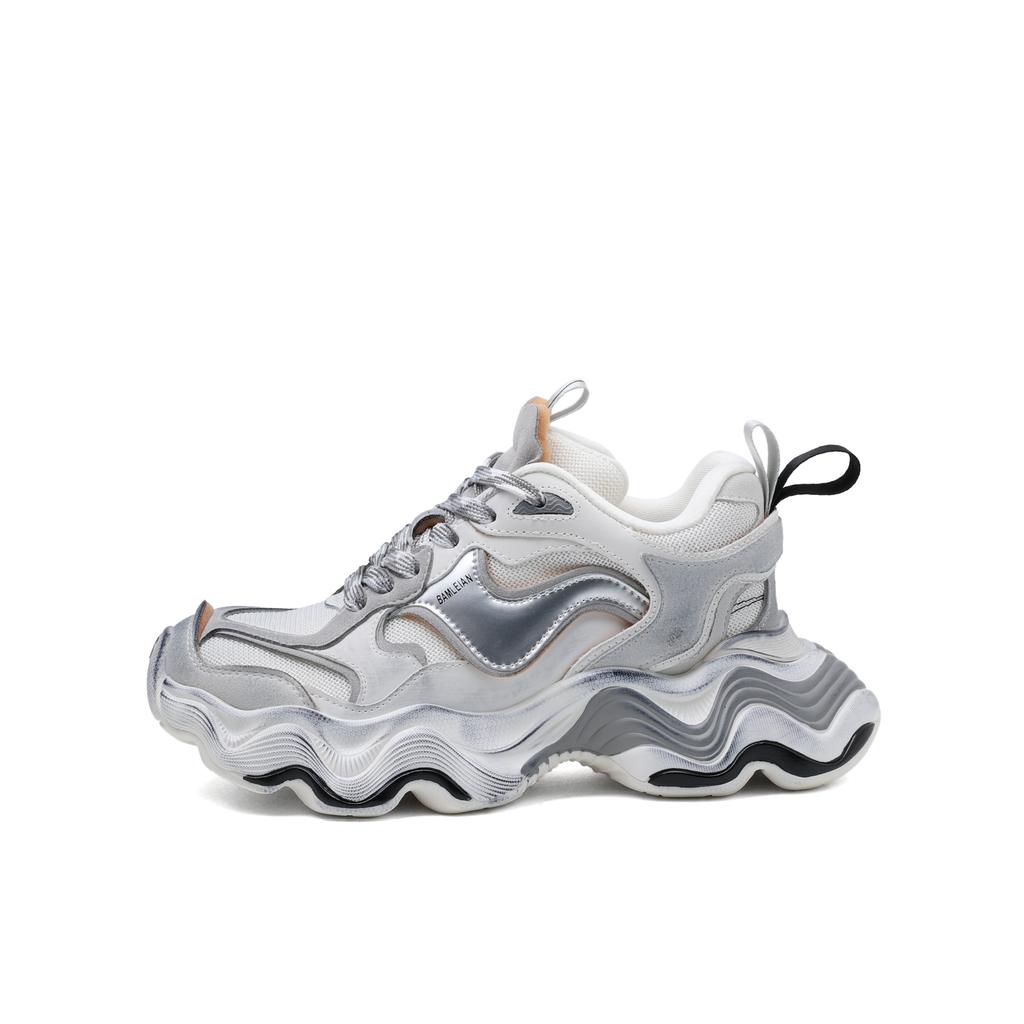 Platforma Big Wave Tátovy boty 24 Pár Opotřebované Špinavé boty Pohodlné, Ležérní a Všestranné Tenisky Pánský a Dámský Stejný Styl