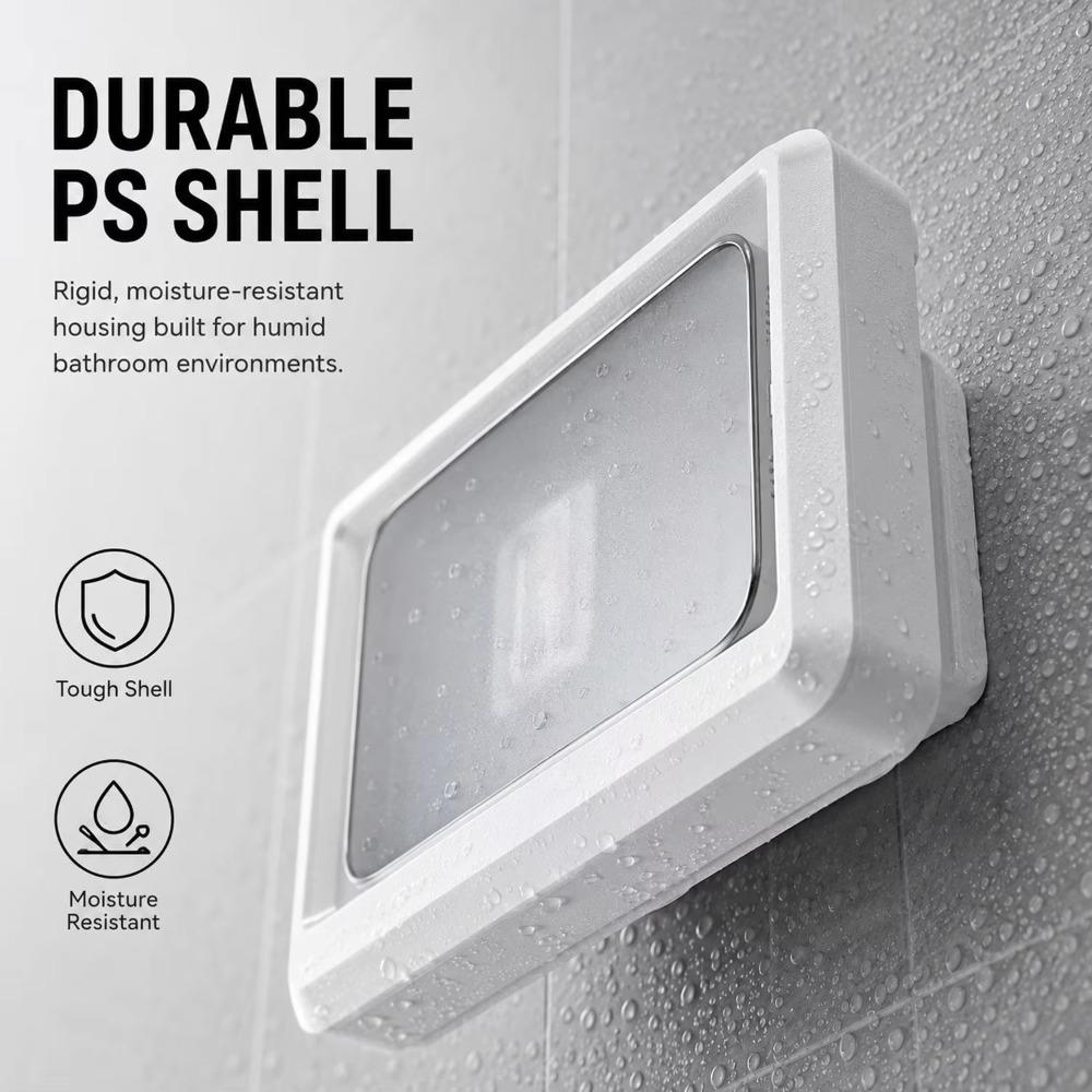 Shower Phone Holder Waterproof Anti Fog Touch Screen Case for Bathroom Universal Wall Mounted Phone Box for Bathtub Kitchen2