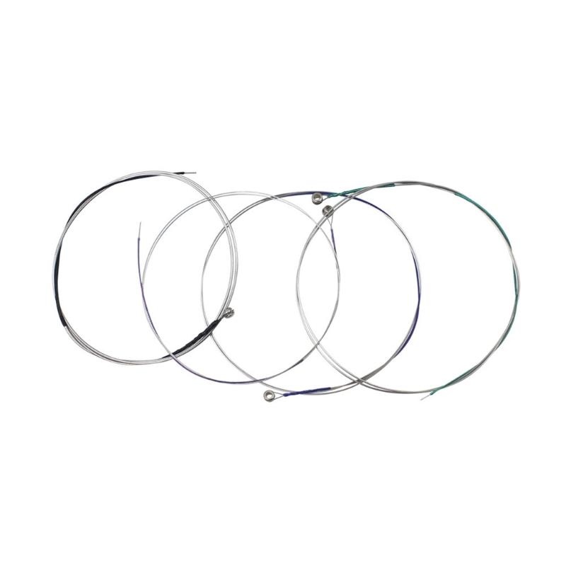 Cello Strings Replacement Full Sets with Steel Core Nickel Plated Ball End Nickel Chromium Wound Musical Instrument Part