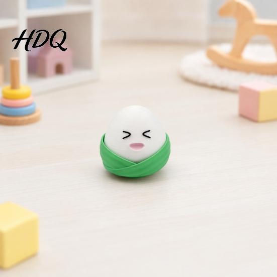 Zongzi Stress Relief Toy 3D Printed Fidget Clicker Cartoon Rice Dumpling Finger