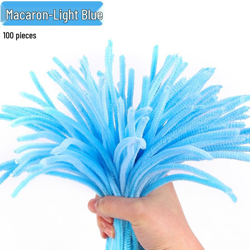 Colorful Chenille Stems for Kids' DIY Crafts: Art Material for Kindergarten Projects