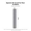 ABKR-Floor Scrubber Accessories For Xiaomi For Mijia 4/4Max/4Pro Cordless Wet Dry Vacuum Attachment Replacement Roller Brush