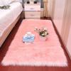 European Style Faux Wool Long Pile Carpet - Full Coverage for Living Room or Bay Window