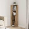 Artisan Oak Corner Cabinet 27.5 x 27 x 102 cm Particleboard