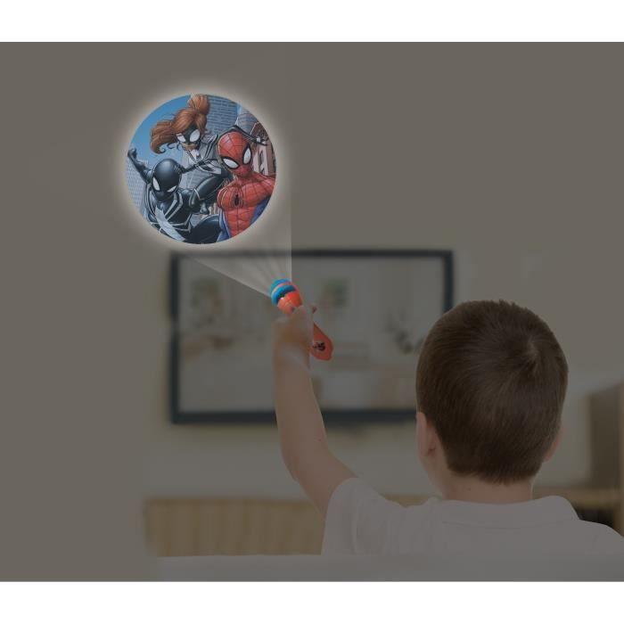 Story Projector and Flashlight Spider-Man - LEXIBOOK