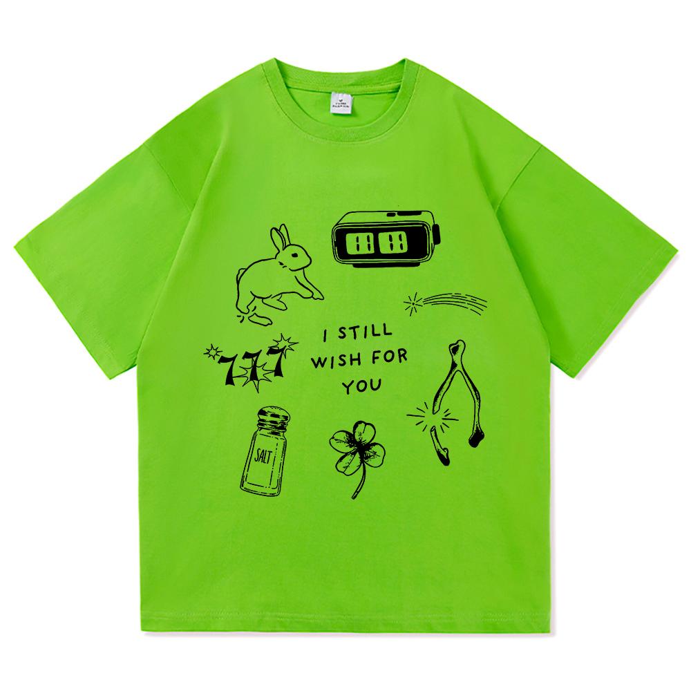 Lucky Charm Collage TShirt Wishbone Album Conan Gray Kid Krow 2025 Menwomen Clothing Harajuku High Quality Tops Cotton TShirts