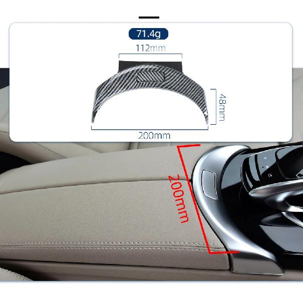 2056803407 Auto Mittelkonsolen Armlehnenabdeckung Knopf Zentrales Staufach Schalter Für Mercedes BENZ C-Klasse W205 GLC W253 2015-2020