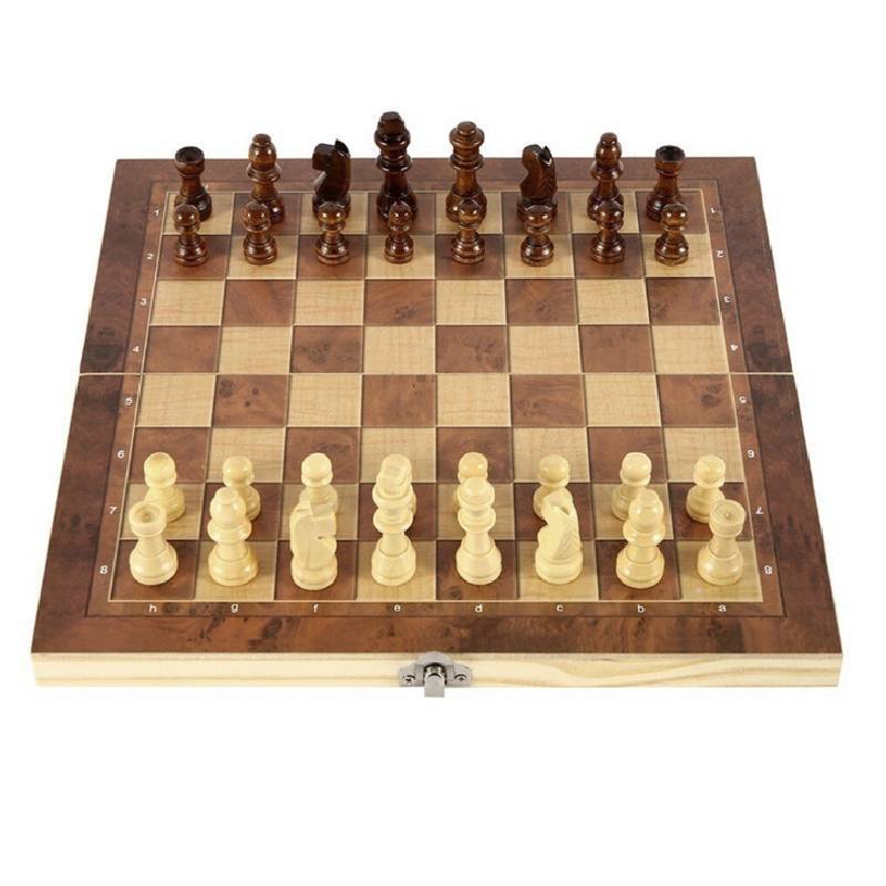 Wooden International Chess Set With Trigame Variations For Family Fun And Chess Enthusiasts