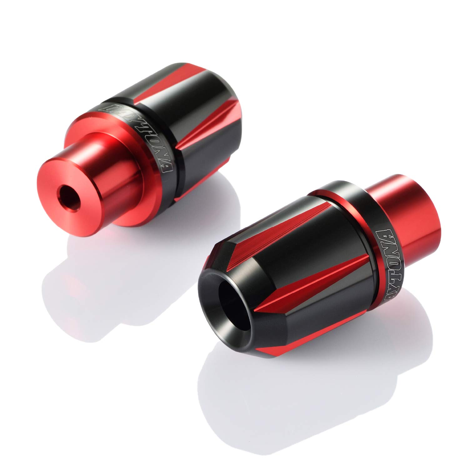 

Daytona PREMIUM ZONE Motorcycle Bar Ends for Yamaha Scratch Type Red 95194 (M16)