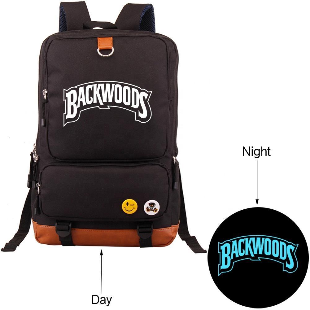 

Backwoods Luminous Backpack Student Schoolbag Large Capacity Travel Bag Computer Bag Backpack (luminous)