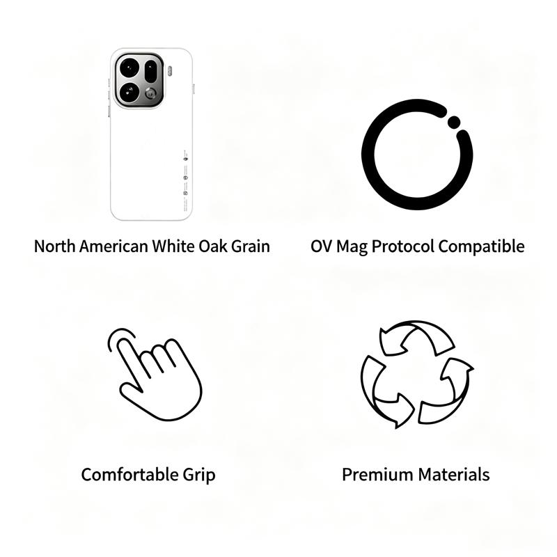 Original Magnetic Case For Oppo Find X9 Pro Wireless Charging Back Cover Case for OPPO FIND X9 PRO