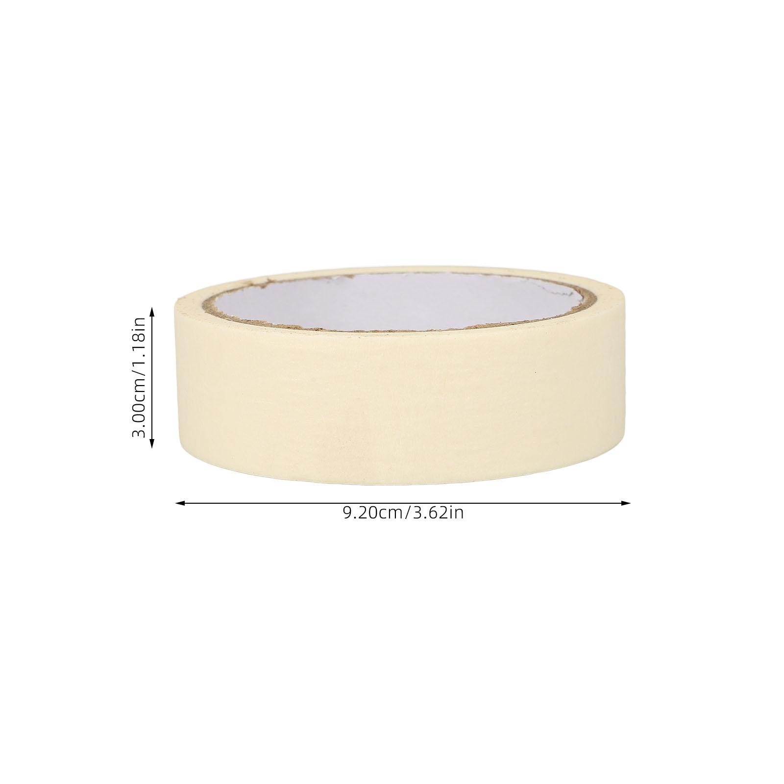 5 Rolls 20M Masking Tape For Painting Residue-Free Painters Tape White Multi-Purpose For Wall Home Renovation Supplies