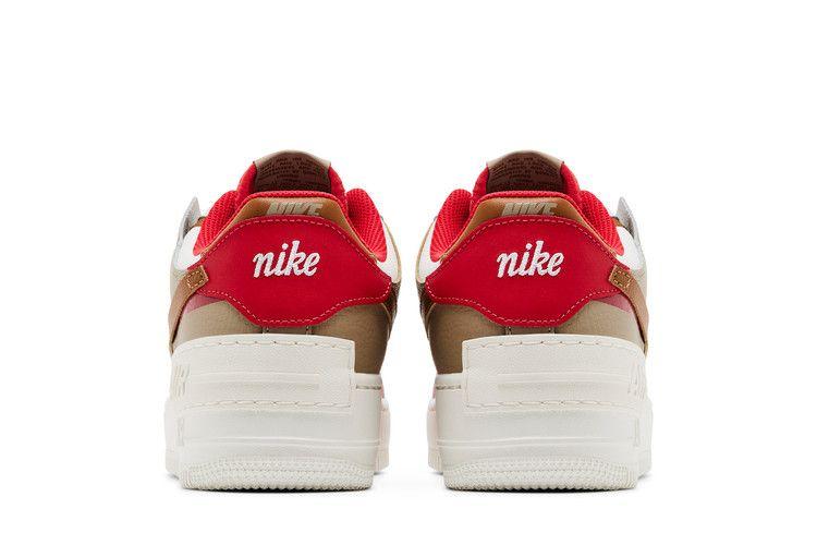 Nike Air Force 1 Low Shadow Phantom Fire Red Khaki (Women's)