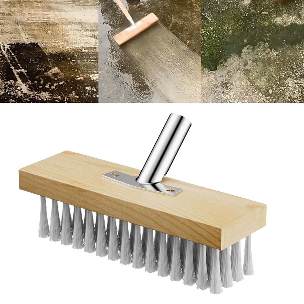 Floor Brush Head for Cleaning Patios And Garage Areas