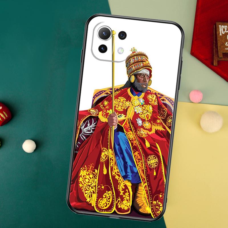 Emperor Menelik Ii Of Ethiopia Adwa Case For Xiaomi 13 14 15 Ultra 11T 12T 13T 14T Pro POCO X7 Pro X3 X5 F5 F6 M6 X6 Pro Cover