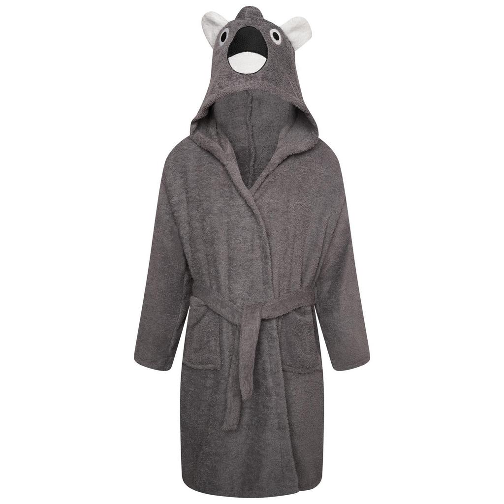 Keanu Childrens/Kids Koala Head Cotton Dressing Gown