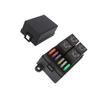 Relay Box 2 3 4 6 Slots Relay Block 6 9 10 12Way ATC/ATO Fuse Relay Box Fuse Block with Relay Universal Waterproof Kit for Car Fuses4