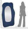 Wandspiegel Dafne Blau cm 90x4x165