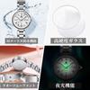 OLEVS Watch Quartz Cute Lightweight Watch Stainless Steel Waterproof Luminous Present Watch for Women White Women's Women's