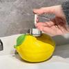 1pc Ceramic Lemon Liquid Soap Dispenser Shampoo Bottle Lotion Bottle Wrist Strap Soap Dispenser Bathroom Travel Supplies