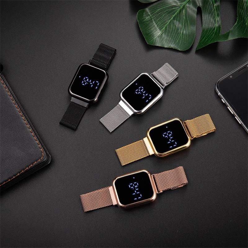 Watch For Women Stylish Luxury Digital Watch Stainless Steel Ladies Watch Luxury Watches Montre Femme Watch Relogio