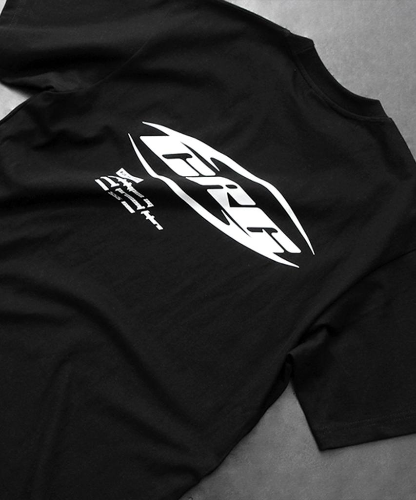 Keuligeon Crg Racing Semi-Oversized Short Sleeve T-Shirt Black