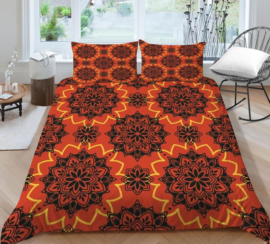 

Покрывало на кровать, 3D богемный принт, тематический принт, домашнее постельное белье, пододеяльник, текстиль, полиэстер, дышащее домашнее постельное белье EU Single 135x200cm