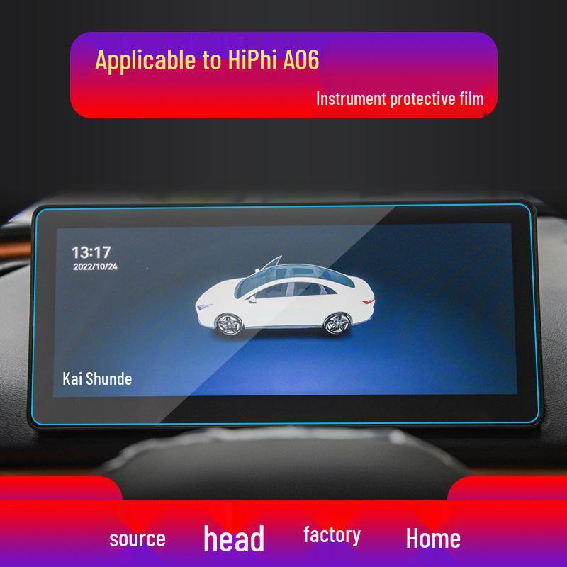 Hyper A06plus Navigation and Z03 Console Screen Anti-Scratch Film for 24 Models