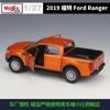 NJI23 Maisto 1:27 Ford Ranger 2019 Picku Alloy Car Diecasts & Toy Vehicles Car Model Miniature Scale Model Car Toy For Children