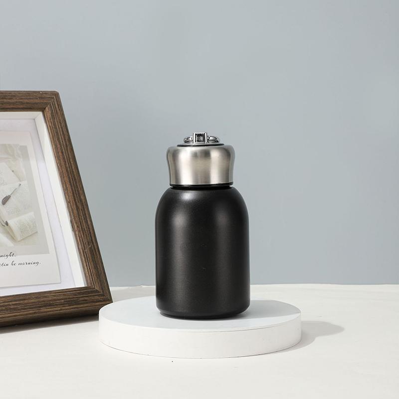 300ml Nerezová Termoska Přenosná Mini Roztomilá Tumbler Termoska Termoska Hrneček Tumbler
