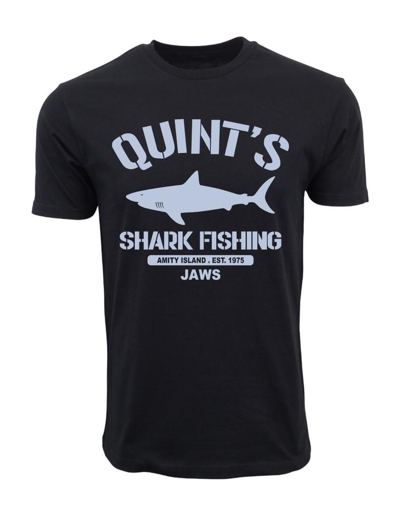 Quints Shark Fishing Amity Island Unisex Adults Premium TShirt