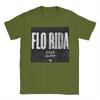 Retro Flo Rida TShirt For Unisex WoUnisex Round Neck Short Sleeve Top Tee Cotton Summer Clothing