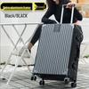 Xinyuesheng 20-inch Vintage Aluminum Frame Travel Luggage
