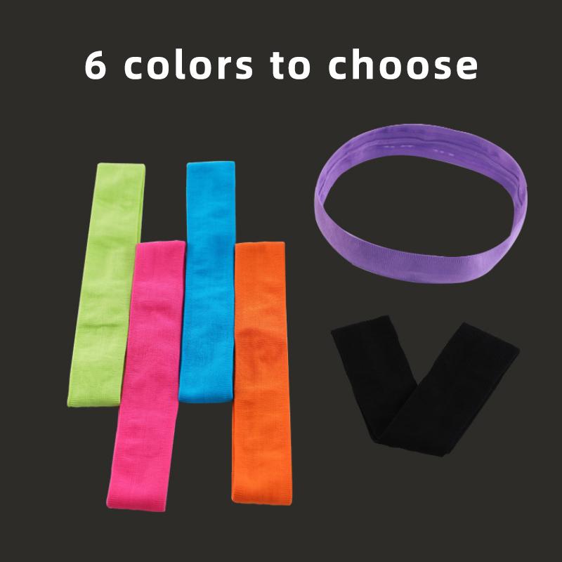Diadema deportiva para hombres y mujeres, banda para el sudor para la cabeza, Yoga, correr, ciclismo, banda elástica antideslizante para el sudor