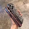 3D Fashion Electroplate Butterfly Glitter Diamond Phone Case for IPhone 17 16 Pro Max 15 14 13 12 11 Transparent Back Cover