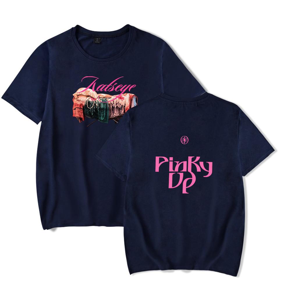 Katseye Pinky Up Tshirt New Album Tshirt 2026 Merch Crewneck Short Sleeve Unisex Women Tee