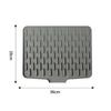 Jiabaili Silicone Kitchen Sink & Countertop Drain Mat