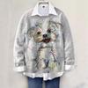 2025 3D Printed Loose Round Neck Sweatshirt - European & American Autumn Collection