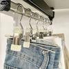 1*Multifunktionale Edelstahl-Metall-Wäscheklammern Kleidung Hosen Hosenklammern Sockenklammern Hutklammern Bettlakenklammern Wäscheklammern