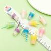 10-Color Resin Pearl Bubble Tea Charm for DIY Jewelry