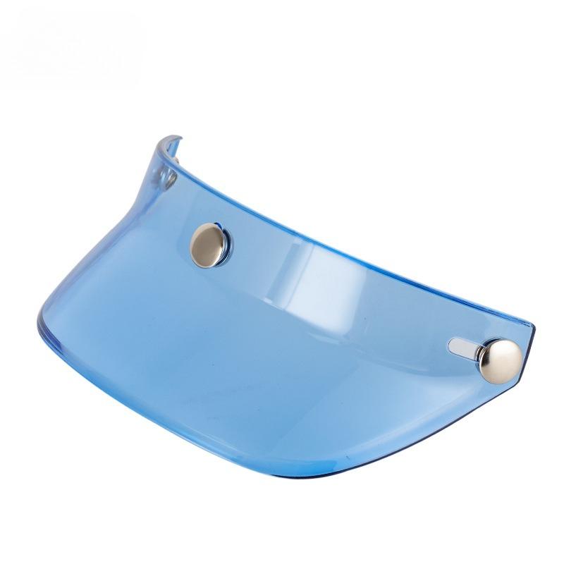 Universal Windproof Flip Wind Shield 3 Snap-Button Helmet Visor Motorcycles Accessories For Open Face Motorcycles Helmet