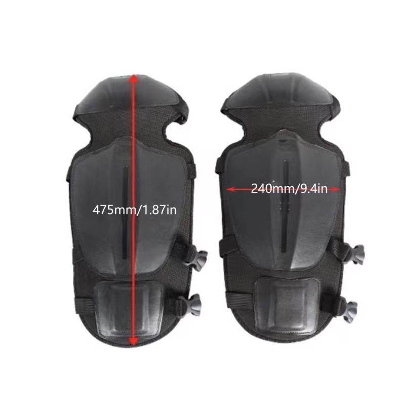 1 Paar Gartenarbeit Knieschoner Motorrad Knieschützer Mähen Schienbeinschützer Beinschutz Trimmer Gamasche für Gartenarbeit