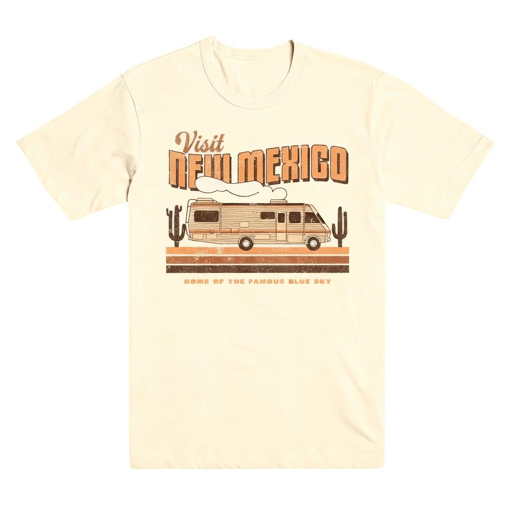 Breaking Bad New Mexico Printed Casual Fashion Summer Tshirt Men and Women Loose Oversized Retro Cotton Tshirt Street Wear