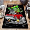 Funny Room Rugs Foot Carpets R-Rat Fink Entrance Doormat Kawaii Rug Floor Mats Bath Mat Kitchen Hallway Carpet Home Decor