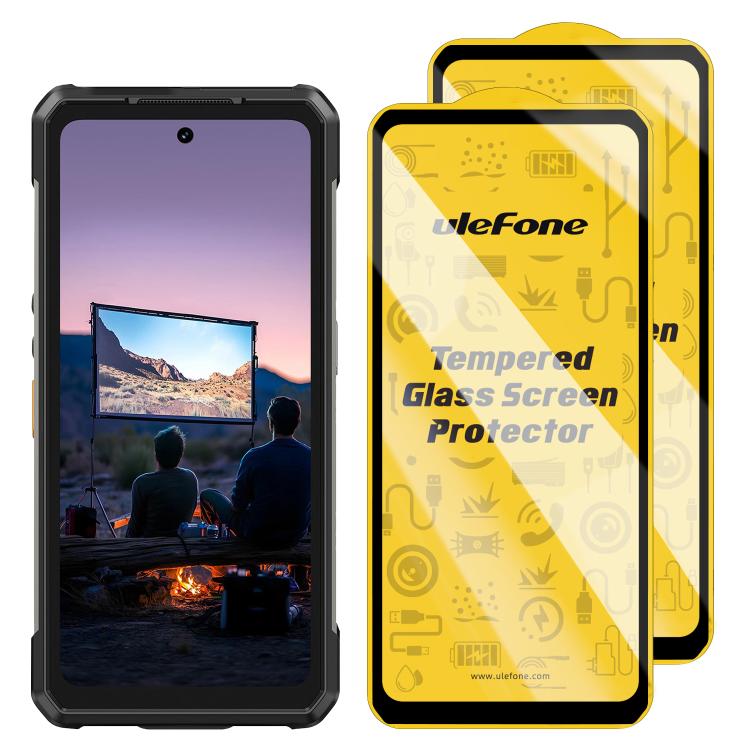 2 pezzi / Confezione Ulefone 9H HD Anti Impronta Vetro Temperato Proteggi Schermo