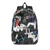 Gamer Controller Rucksack für Herren Damen Cool Student Arbeitsrucksack Videospiel Gaming Laptop Computer Umhängetasche Langlebig