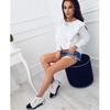 Premium Quality Fashion Dame Chemise Casual T-shirt For Effortless Summer Style