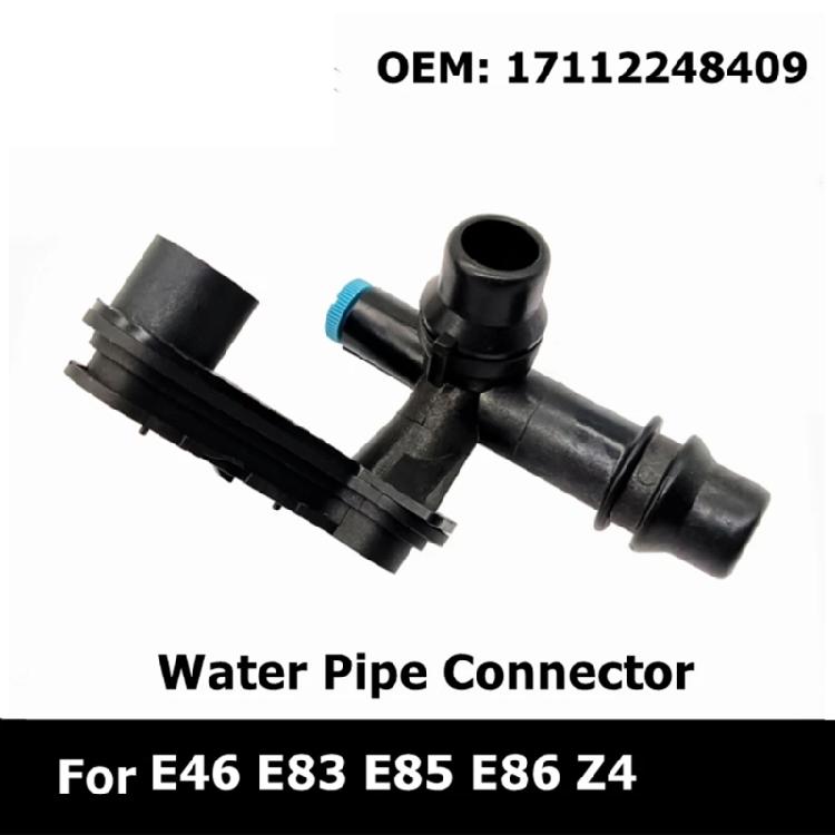 Replacement Coolant Hose Adapter Water Pipe Connector for E46 E83 E85 E86 M47 M47N M57 17112248409 Auto Accessory